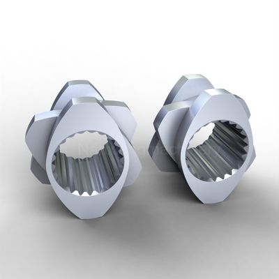 Купить W6Mo5Cr4V2 Twin Screw Extruder Backward Pumping Kneading Block для пластмассовой инженерии online manufacture