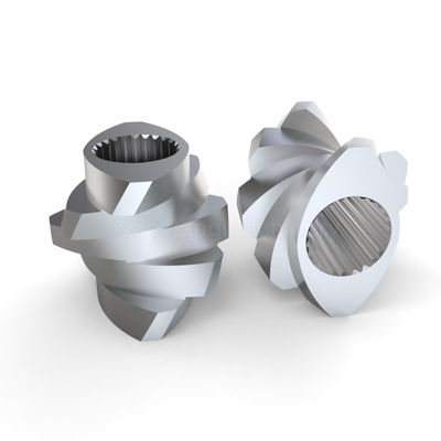 Купить Низкая тепловая нагрев TDK винтовой элемент Twin Extruder винтовые части для пищевой обработки online manufacture