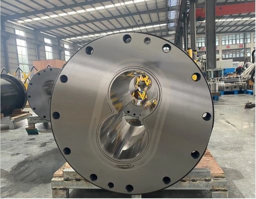 Купить JSW Co Rotating Twin Screw Barrel Extruder Combi Barrel Screw Segments для изделий индивидуальной защиты online manufacture