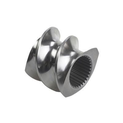 Купить Коррозионно устойчивые экструдерные детали 316L W6Mo5Cr4V2 Twin Screw Element для смешивания и транспортировки online manufacture