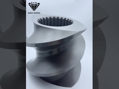 Вакуумно закаленные элементы экструдера с двумя винтами Сопротивление износу HRC 58-62 Для биоразлагаемых материалов