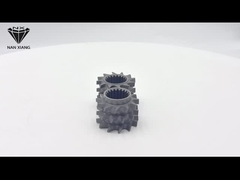 Двойной винтовой экструдер Точные зубчатые смесительные элементы Устойчивые вперед Точность ± 0,01 мм